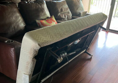 Closet Blocked-Bed in Pieces scattered around the house